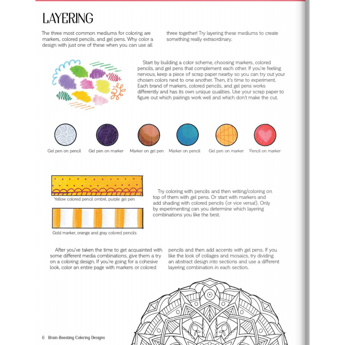 Coloring Book - Brain-Boosting Coloring Designs-Arts &amp; Humanities-Yellow Springs Toy Company