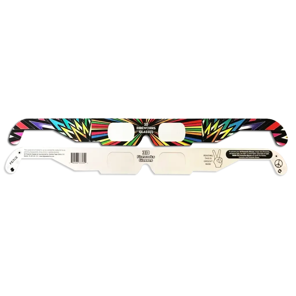 Techno Style Diffraction Glasses-Novelty-American Paper Optics-Yellow Springs Toy Company