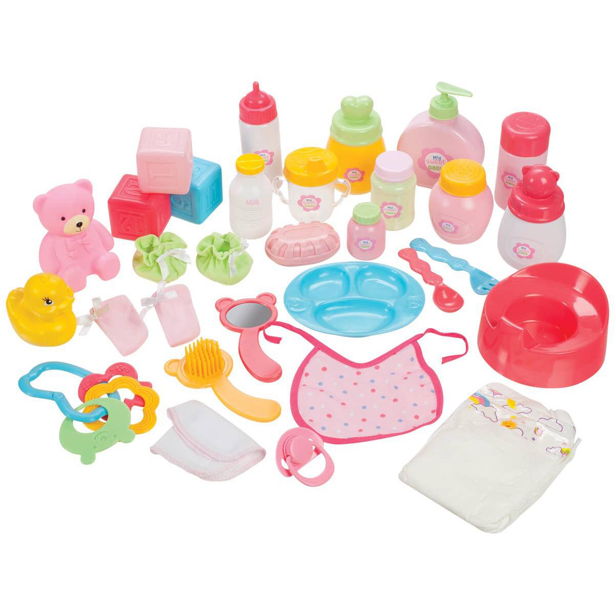 My Sweet Baby - Baby Care Set-Pretend Play-Yellow Springs Toy Company