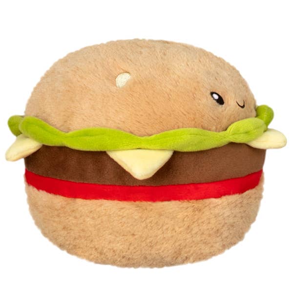 Snugglemi Snackers Hamburger (5&quot;)-Squishable-Yellow Springs Toy Company