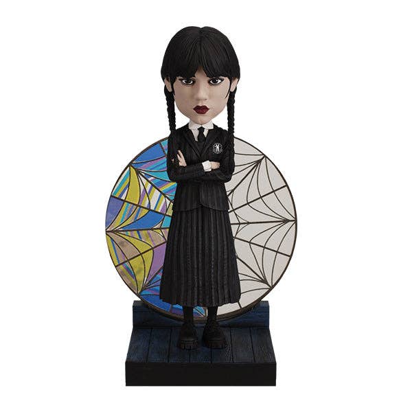 Royal Bobbles Wednesday Stained Glass Bobblehead-Royal Bobbles-Yellow Springs Toy Company