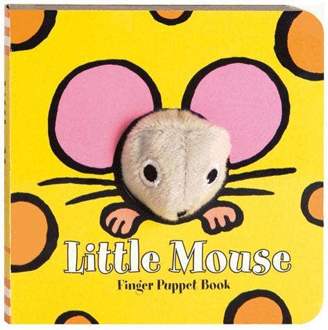 Little Mouse: Finger Puppet Book-Chronicle Books-Yellow Springs Toy Company