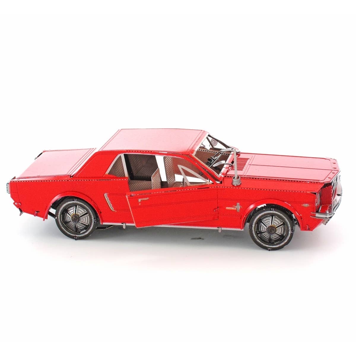 Ford 1965 Mustang Coupe 'Red Version'-Metal Earth-Yellow Springs Toy Company