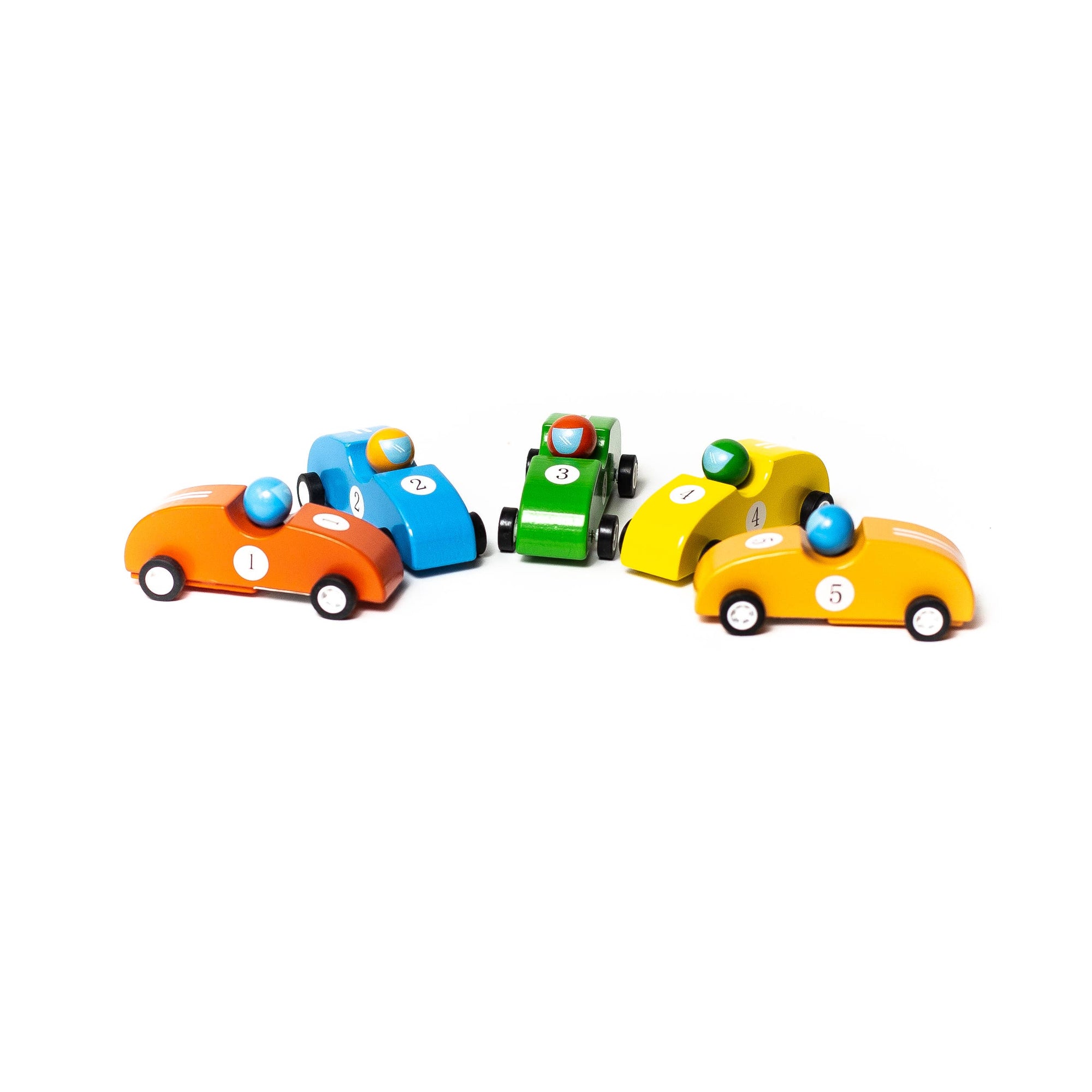 Pull Back Race Cars-Vehicles & Transportation-Yellow Springs Toy Company