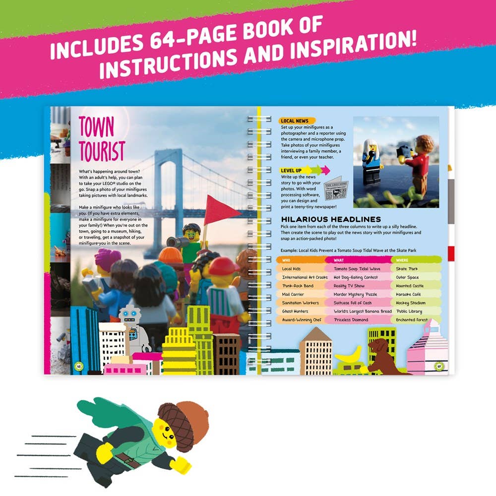 LEGO Minifigure Photography-Texas Bookman-Yellow Springs Toy Company