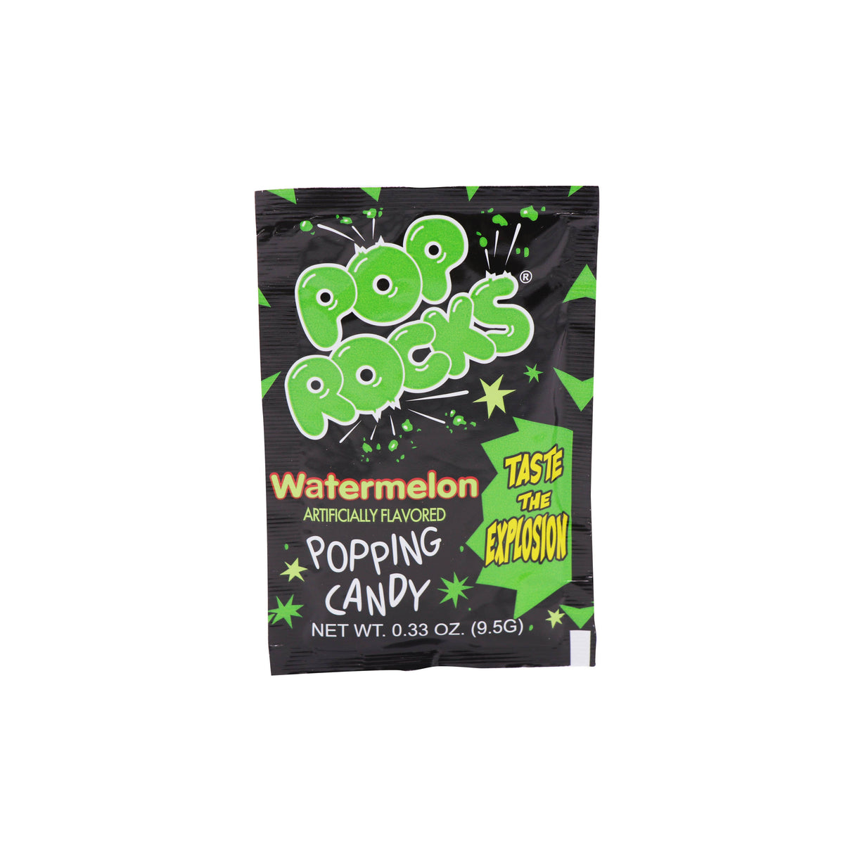 Pop Rocks, Watermelon, 0.33oz, 24Ct Case-Grandpa Joe&#39;s Candy Shop-Yellow Springs Toy Company