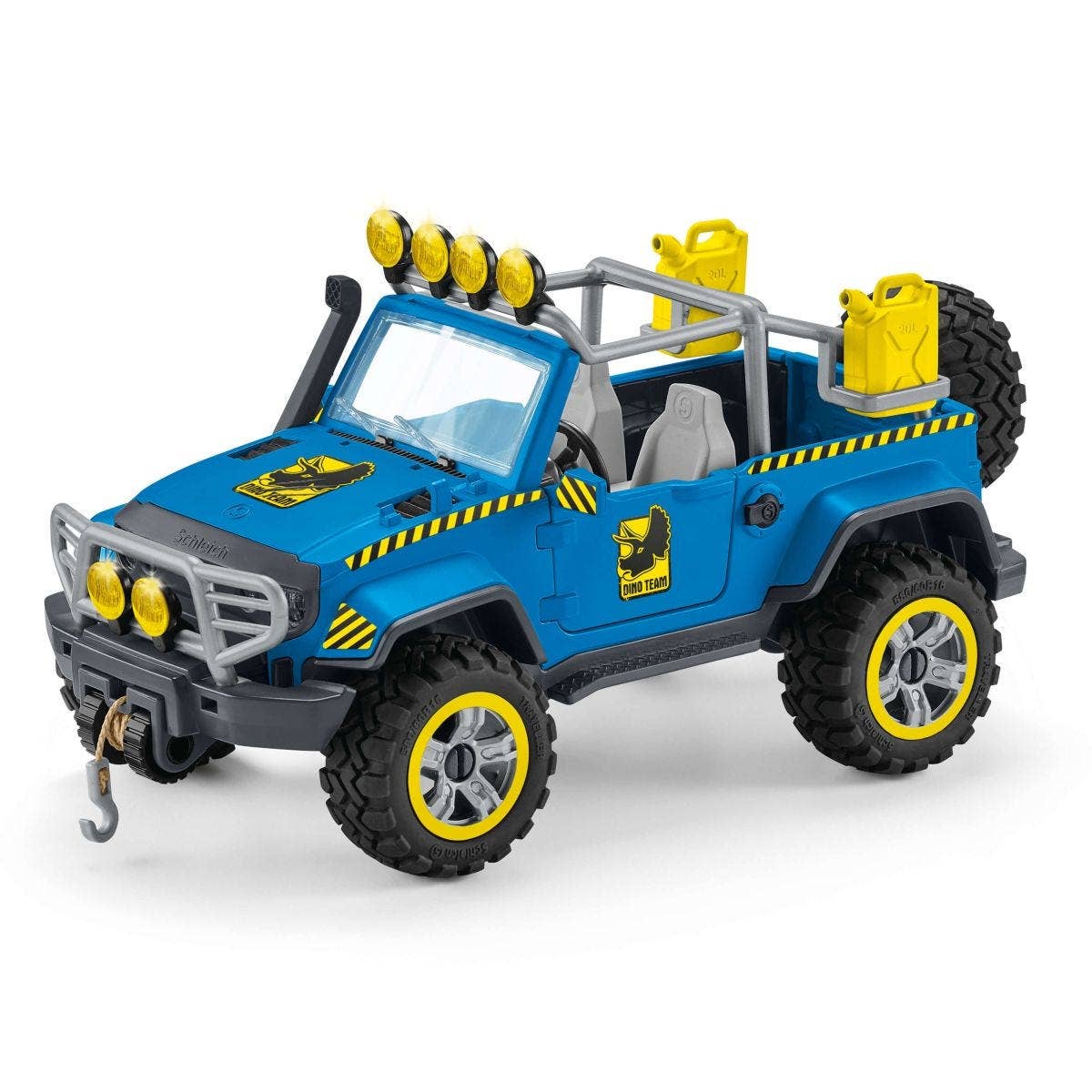 Off-Road Vehicle With Dino Outpost Dinosaur Playset-Schleich-Yellow Springs Toy Company