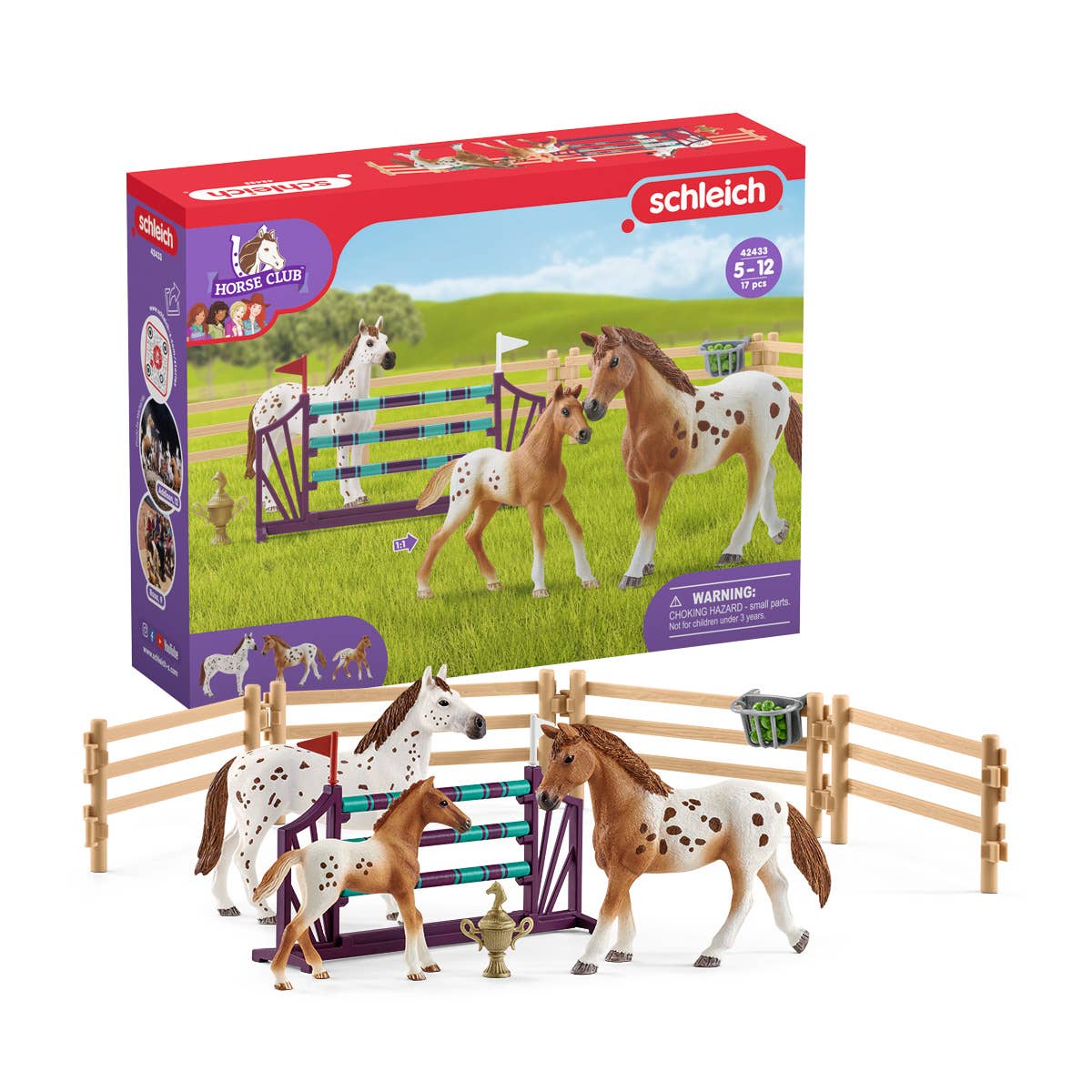 Horse Club Lisa’s tournament training-Schleich-Yellow Springs Toy Company