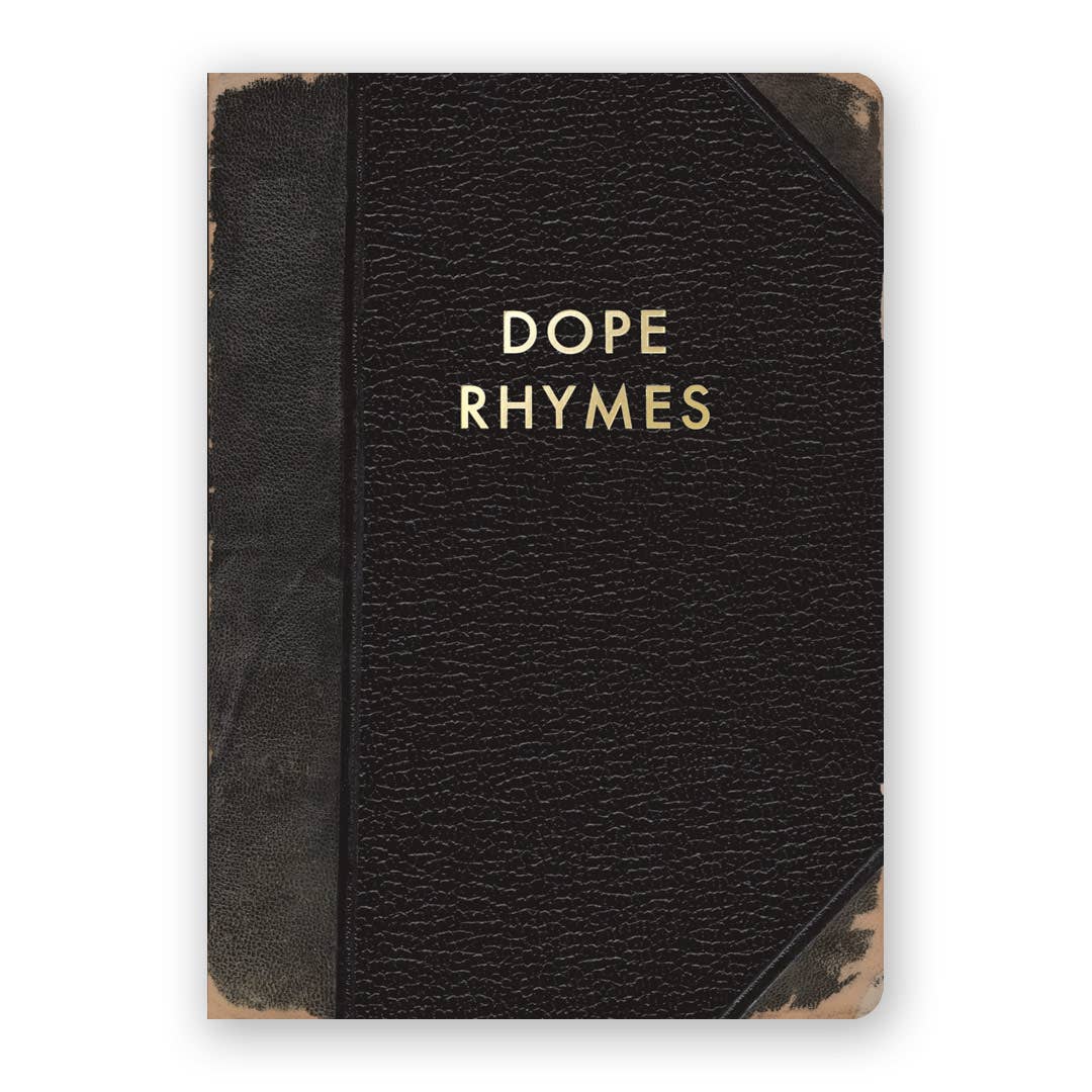 Dope Rhymes Journal - Medium-The Mincing Mockingbird-Yellow Springs Toy Company