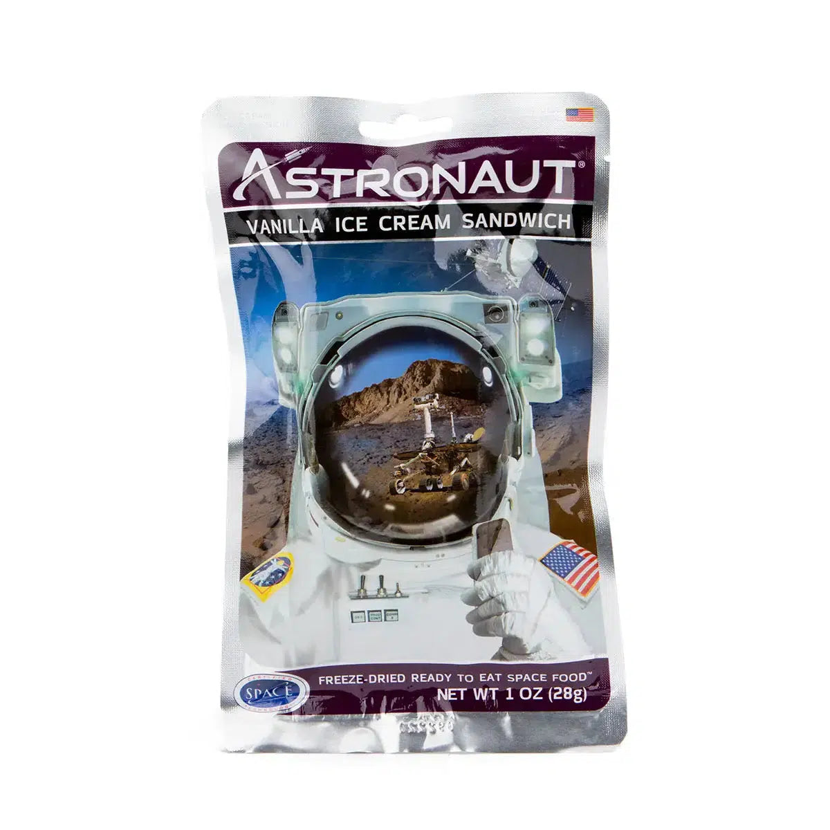 Astronaut Vanilla Ice Cream Sandwich, Freeze Dried-Grandpa Joe&#39;s Candy Shop-Yellow Springs Toy Company