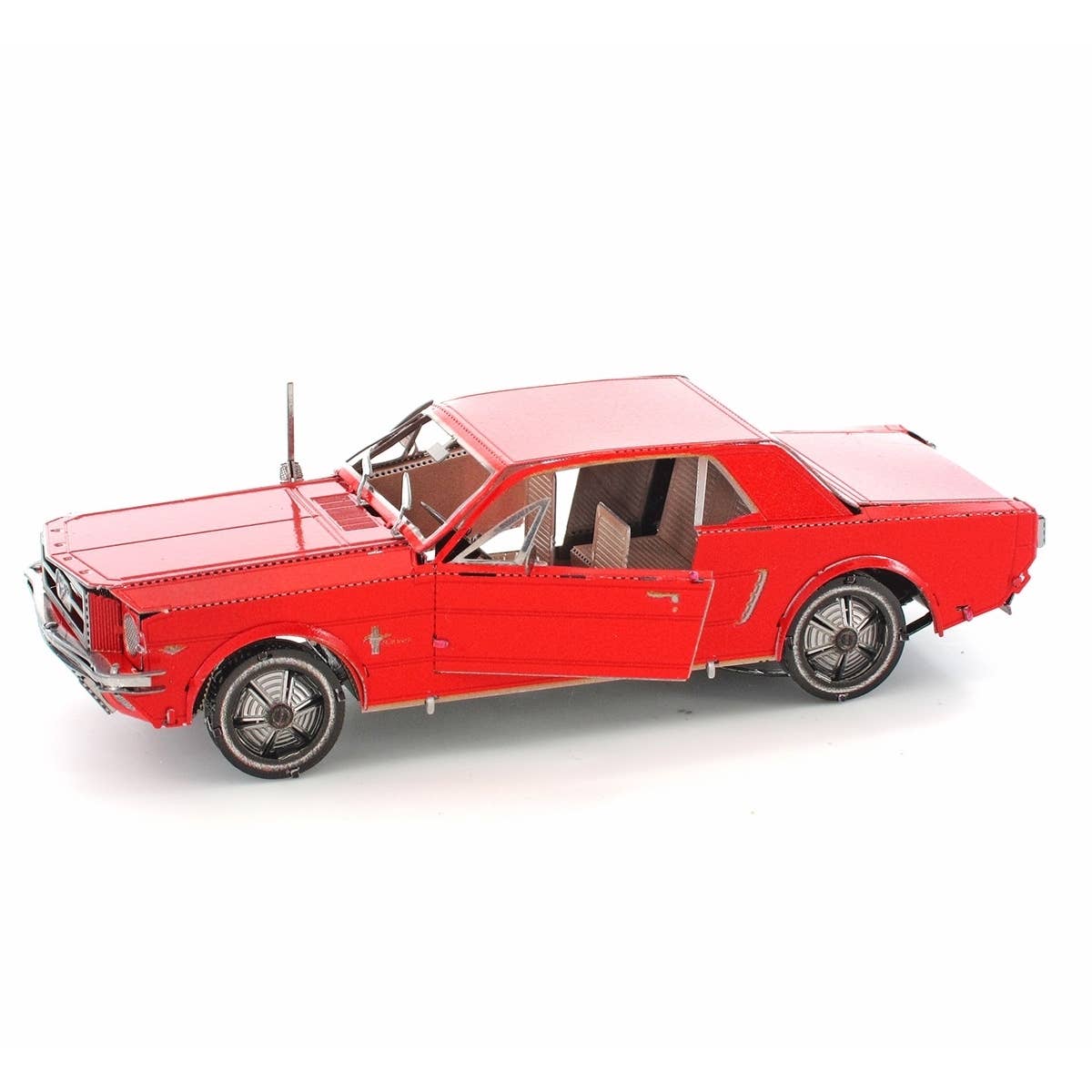 Ford 1965 Mustang Coupe &#39;Red Version&#39;-Metal Earth-Yellow Springs Toy Company