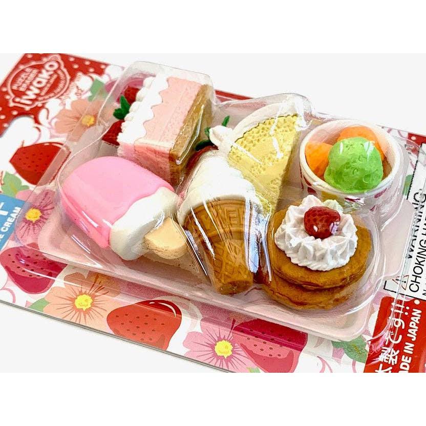 Iwako Cake Eraser Card-BCmini-Yellow Springs Toy Company