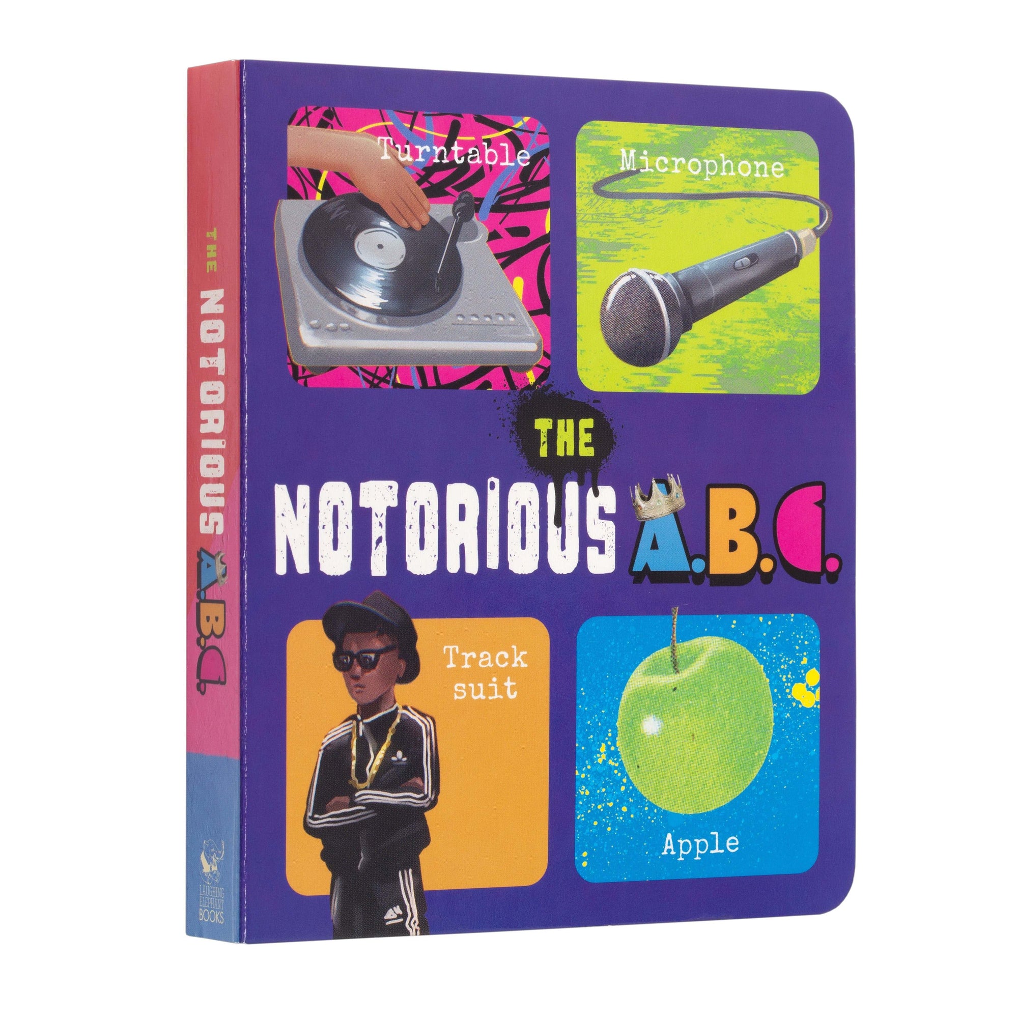 The Notorious A.B.C.-Children's Board Book-Laughing Elephant Books-Yellow Springs Toy Company