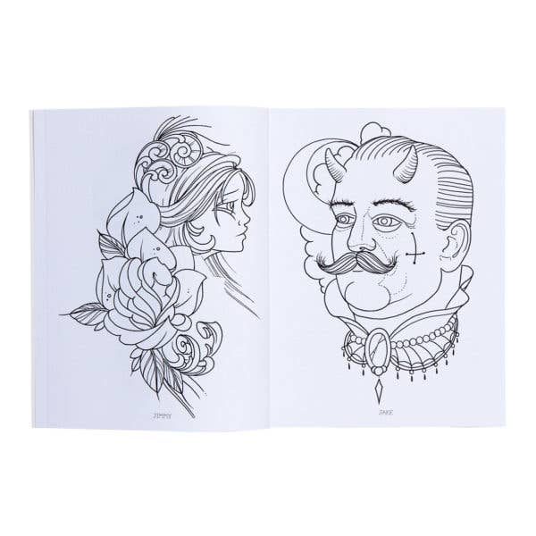 Tattoo Activity Book-SCB-Yellow Springs Toy Company