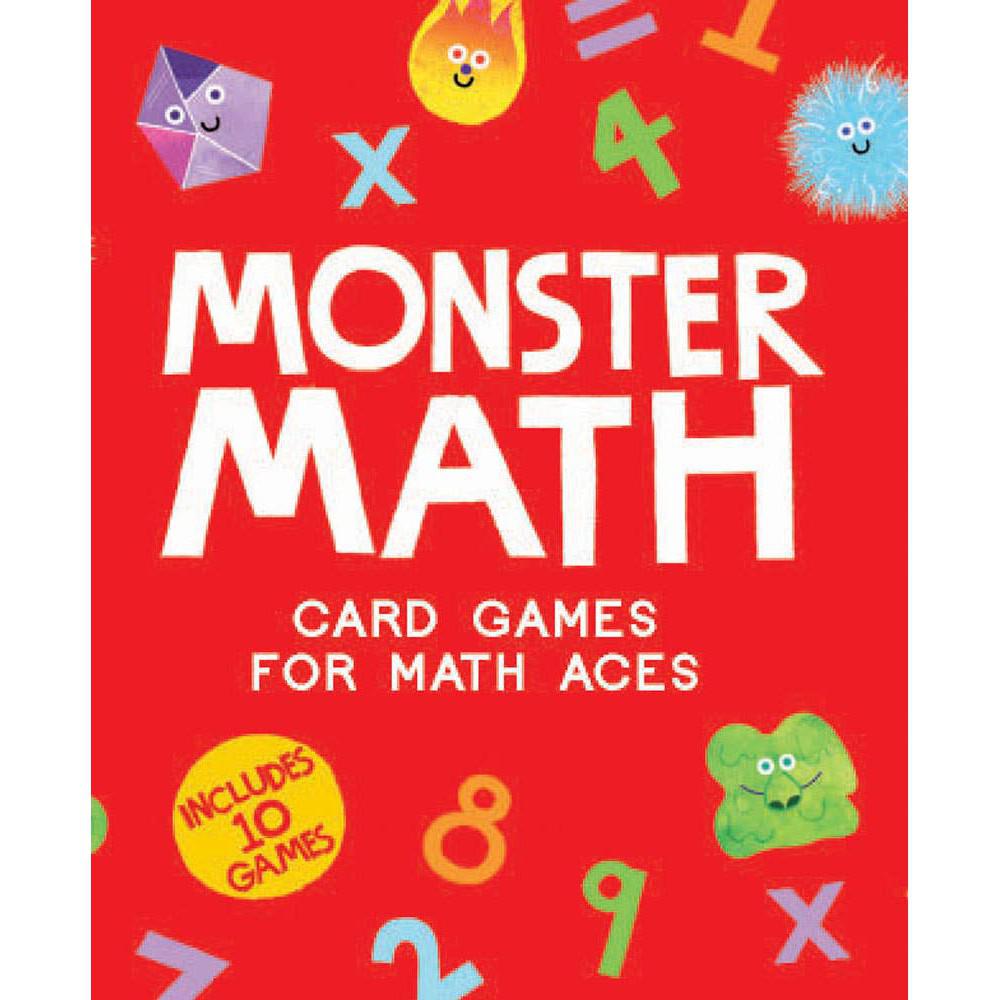 Monster Math: Card Games That Create Math aces-Chronicle Books-Yellow Springs Toy Company