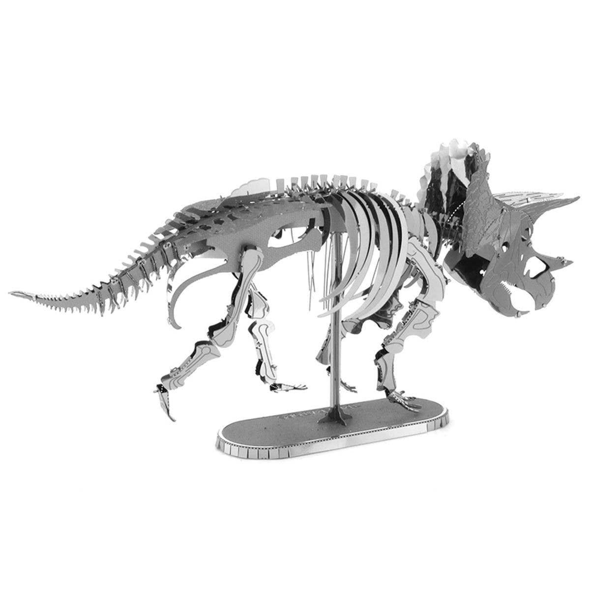 Triceratops Skeleton-Metal Earth-Yellow Springs Toy Company