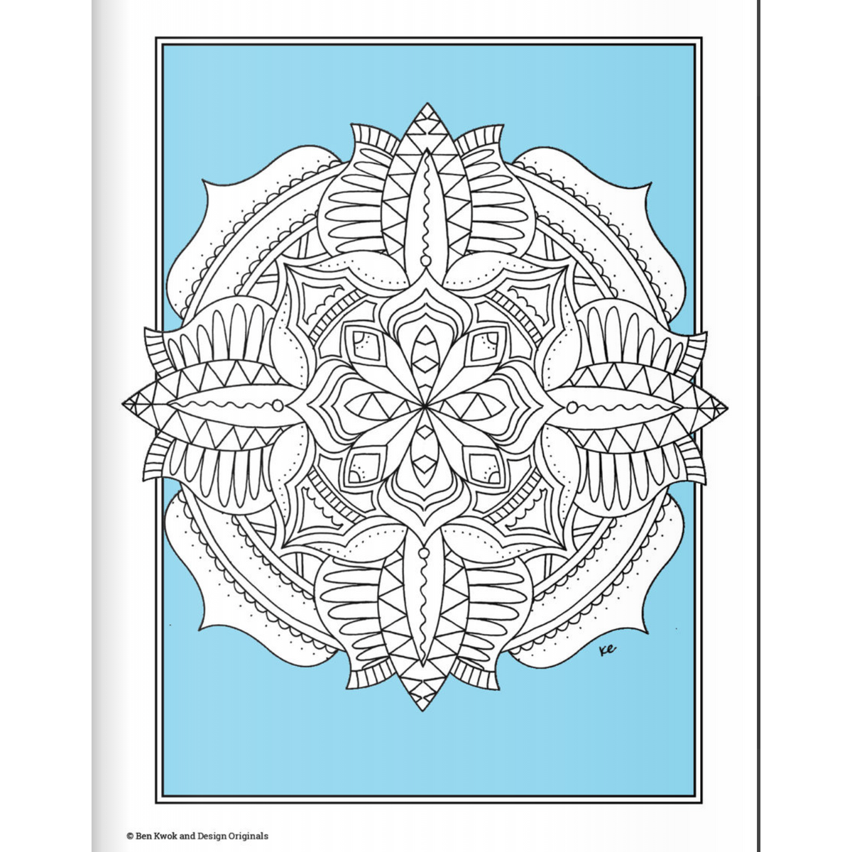 Coloring Book - Brain-Boosting Coloring Designs-Arts &amp; Humanities-Yellow Springs Toy Company