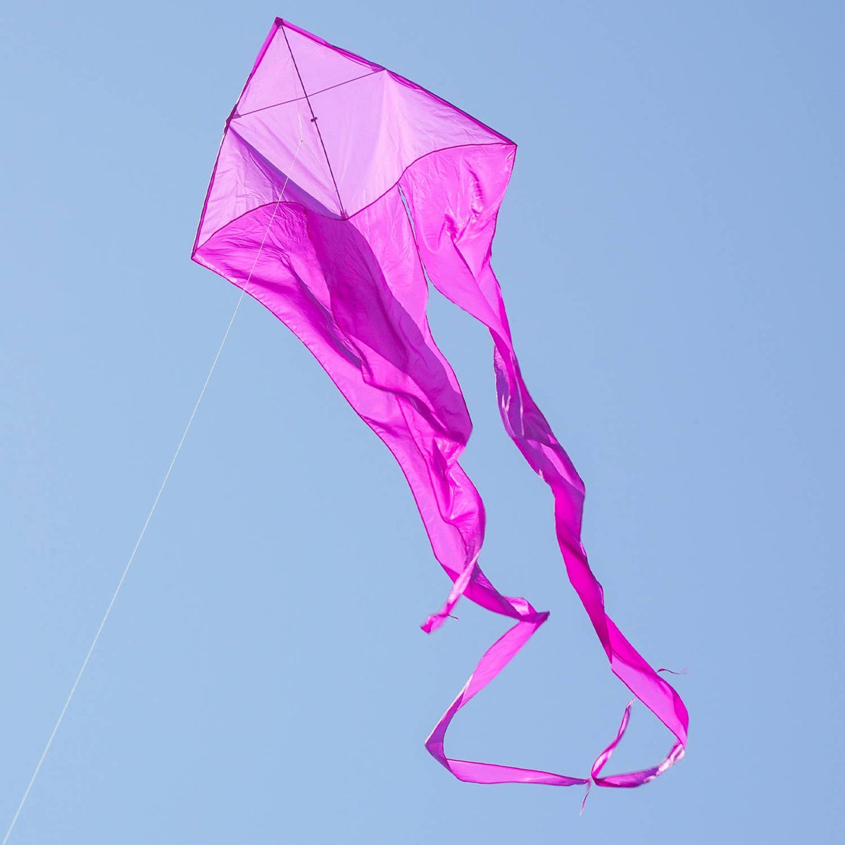 Purple 52&quot; Wave Delta Kite-In the Breeze, LLC.-Yellow Springs Toy Company