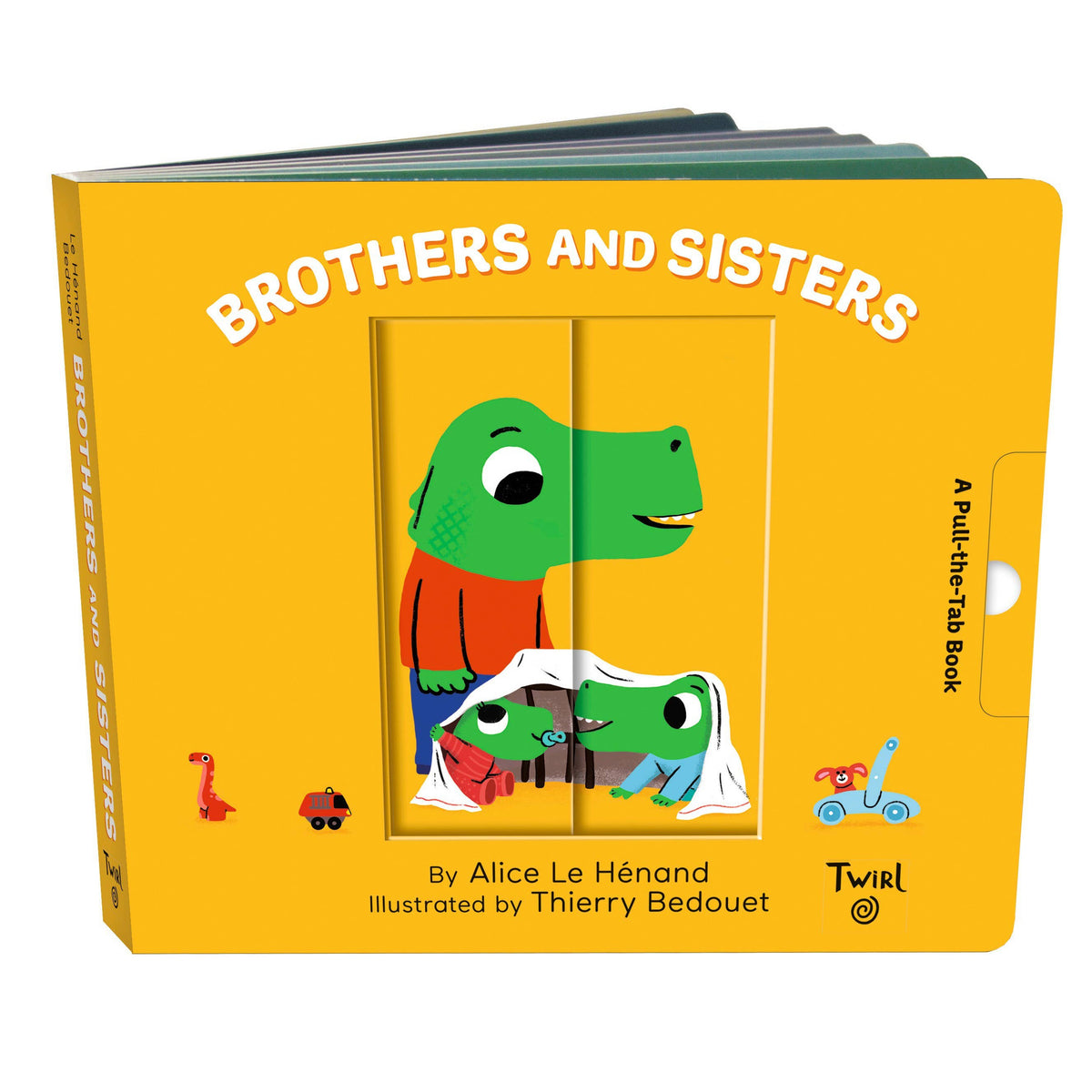 Pull and Play Books: Brothers and Sisters-Chronicle Books-Yellow Springs Toy Company