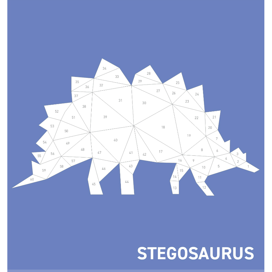 Activity Book - My Sticker Paintings: Dinosaurs-Arts &amp; Humanities-Yellow Springs Toy Company