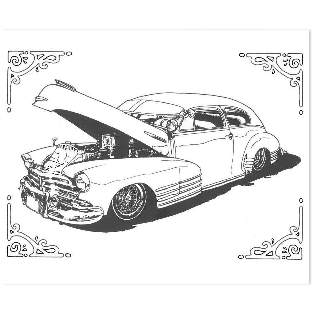 Lowrider Coloring Book-SCB-Yellow Springs Toy Company