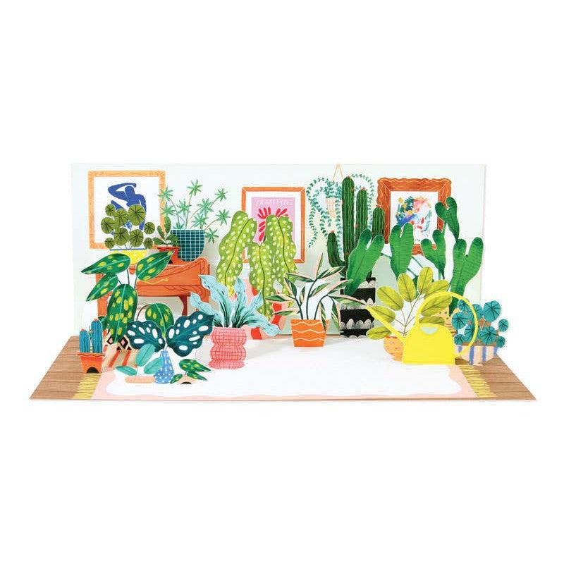 Plants Pop-Up Card-Up With Paper-Yellow Springs Toy Company