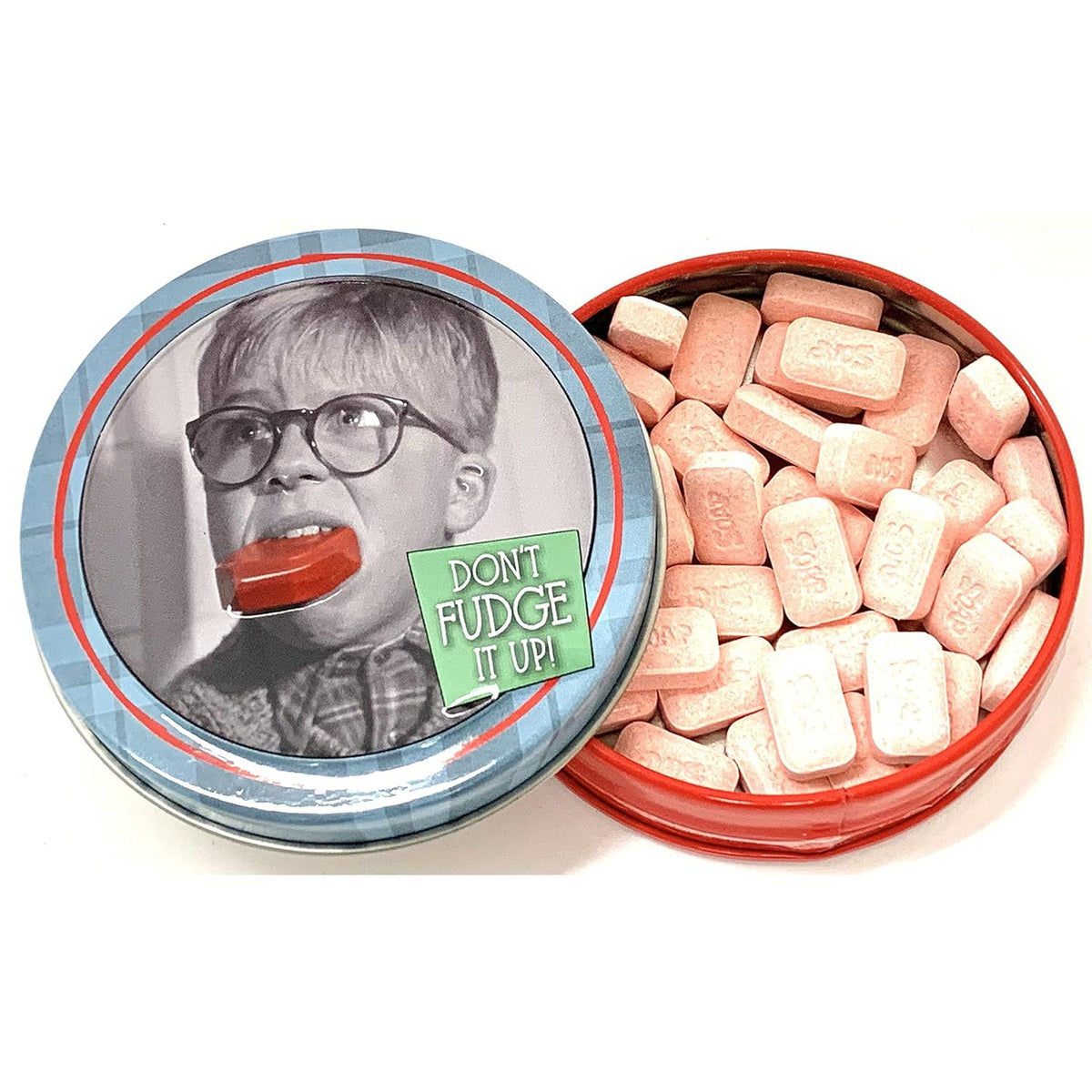 A Christmas Story – Don’t Fudge It Up! Collectible Tin-Candy &amp; Treats-Cow Crack Wholesale-Yellow Springs Toy Company