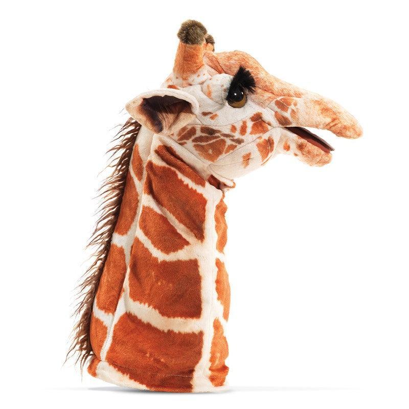 Giraffe - Stage Puppet-Puppets-Folkmanis-Yellow Springs Toy Company