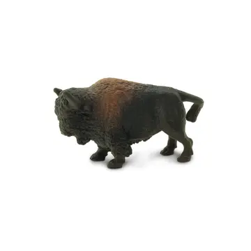 Tiny realistic bison