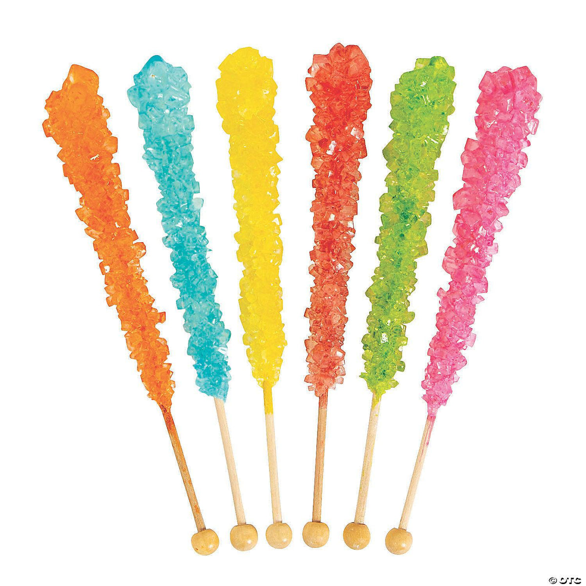 Assorted Rock Candy Crystal Wands-Candy &amp; Treats-Redstone Foods Inc.-Yellow Springs Toy Company