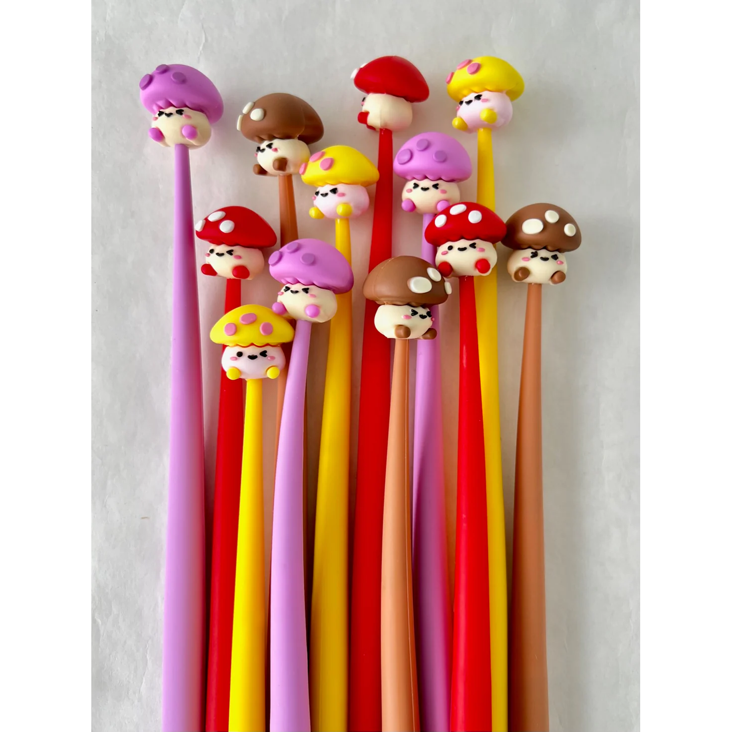 Gel Pen - Mushroom Buddy Wiggle Gel Pen-Stationery-BCMini-Yellow Springs Toy Company