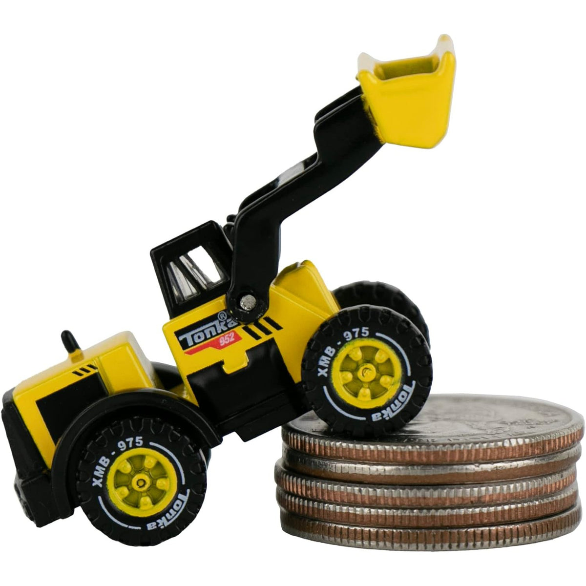 World&#39;s Smallest - Tonka Front Loader-Vehicles &amp; Transportation-Super Impulse-Yellow Springs Toy Company