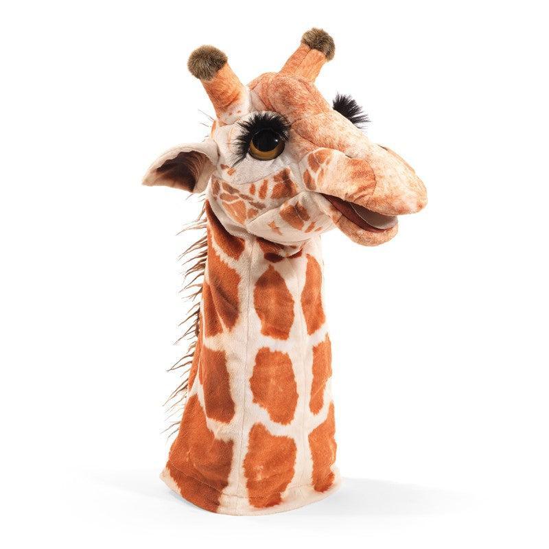 Giraffe - Stage Puppet-Puppets-Folkmanis-Yellow Springs Toy Company