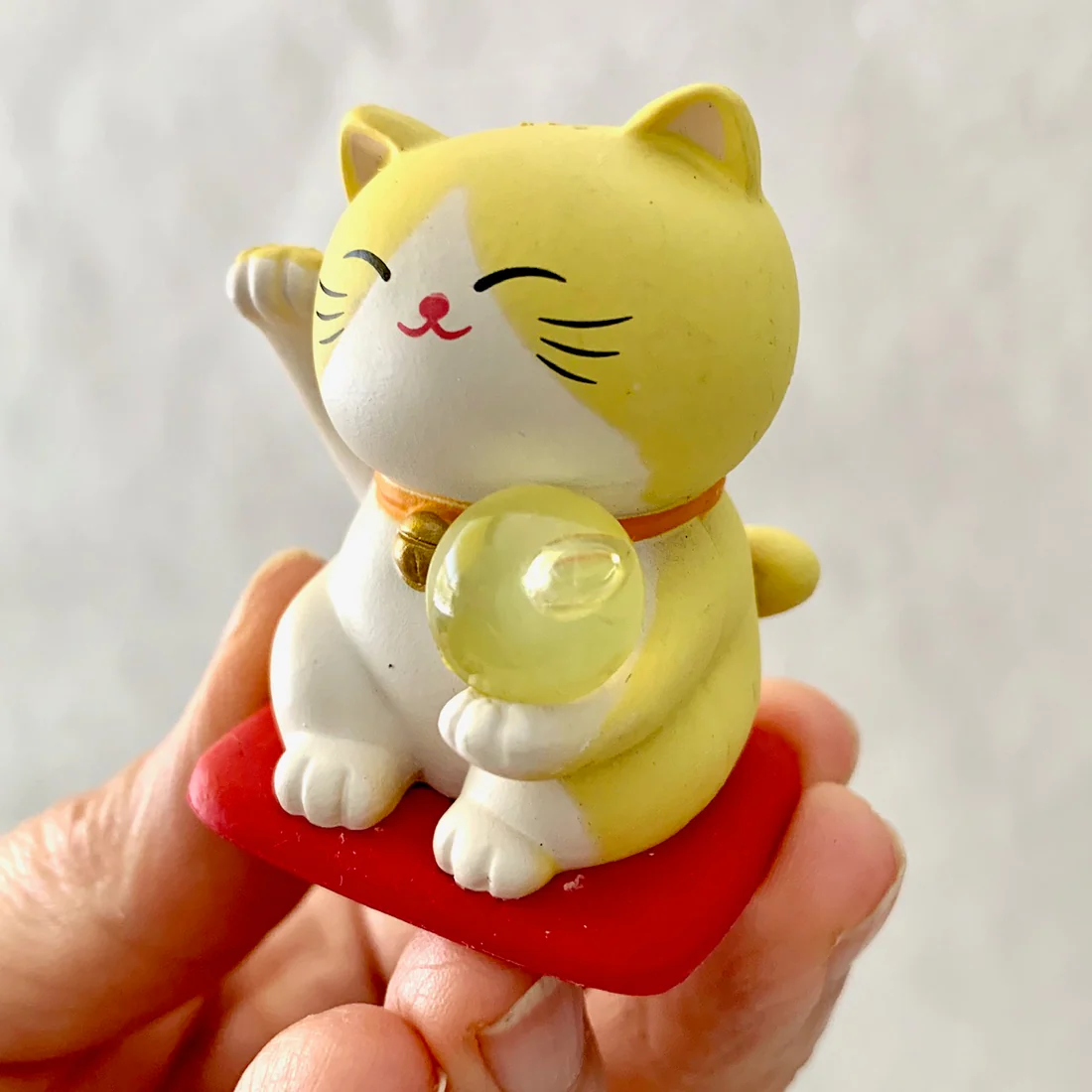 Japanese Play Figure - Maneki-Neko-Pretend Play-BCMini-Yellow Springs Toy Company