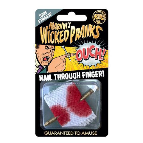 Marvin’s Wicked Pranks - Nail Through Finger