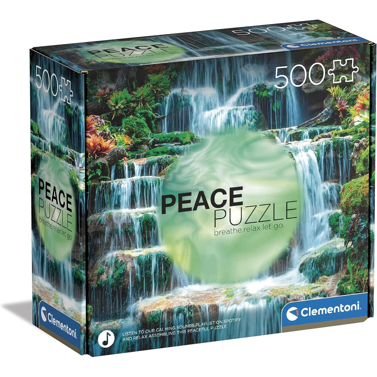 Peace Puzzle - Peace Flow - 500 pieces-Puzzles-Creative Toy Company-Yellow Springs Toy Company