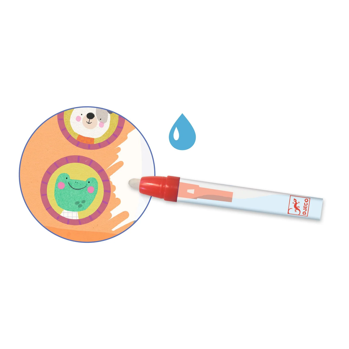 On the Road - Magic Coloring-Arts & Humanities-Djeco-Yellow Springs Toy Company