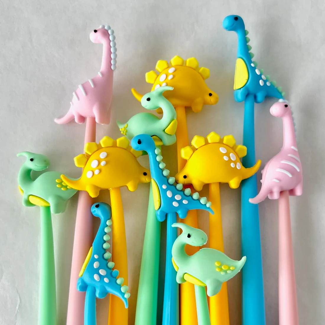 Gel Pen - Jurassic Dinosaur Wiggle Gel Pen-Stationery-BCMini-Yellow Springs Toy Company