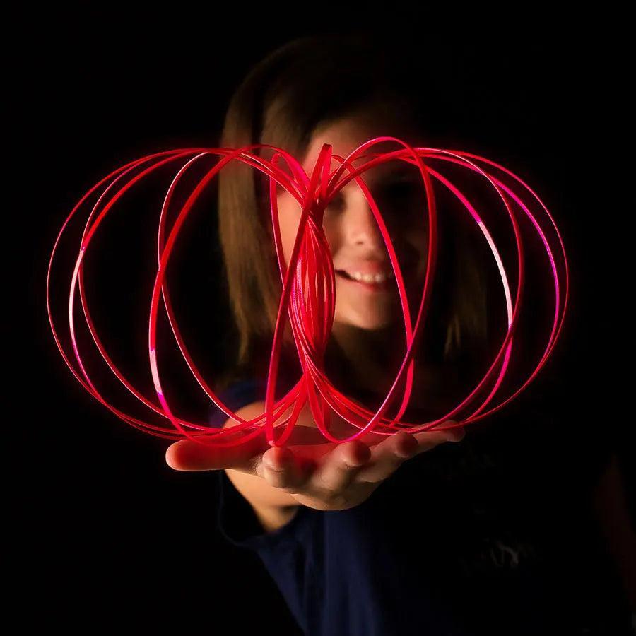 Glozi - Flow Toy - Glowing Pink-Active & Sports-Fun In Motion Toys-Yellow Springs Toy Company