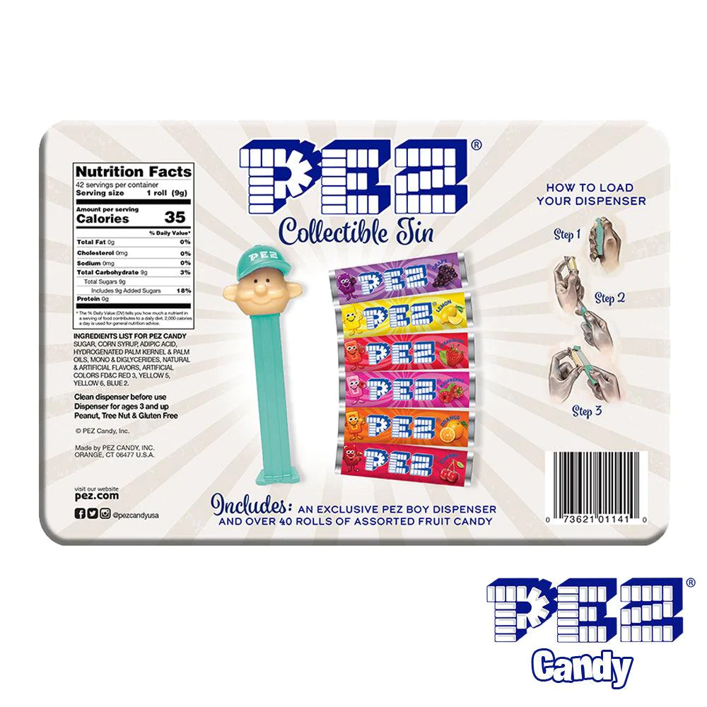 PEZ - Collectible Tin Set—Nostalgic Van-Candy &amp; Treats-Grandpa Joe&#39;s Candy Shop-Yellow Springs Toy Company
