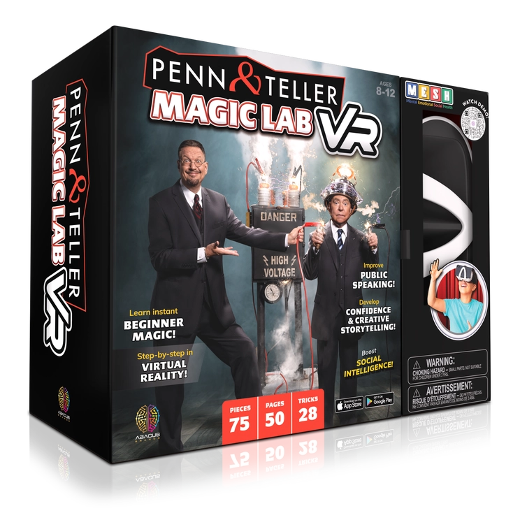 Penn &amp; Teller&#39;s VR Magic Lab-Science &amp; Discovery-Abacus Brands-Yellow Springs Toy Company