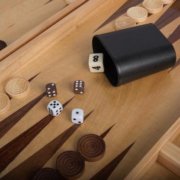 Backgammon - 14&quot; game board-Games-Heebie Jeebies-Yellow Springs Toy Company
