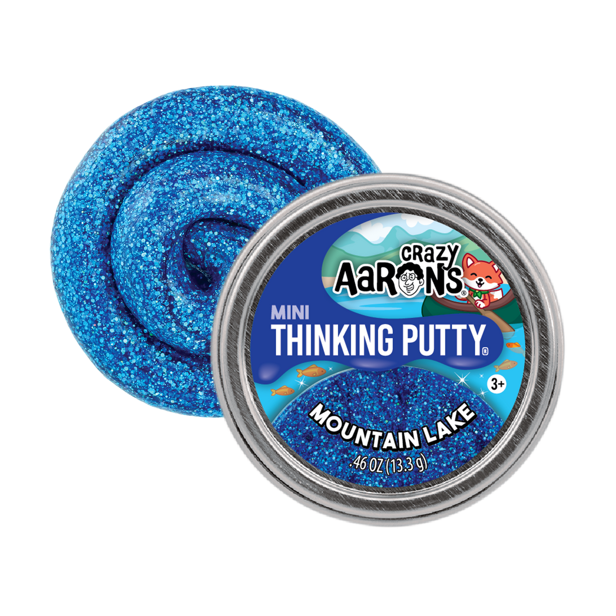 Crazy Aaron's Putty - Mountain Lake - 2" Mini Tin-Novelty-Crazy Aarons Putty-Yellow Springs Toy Company