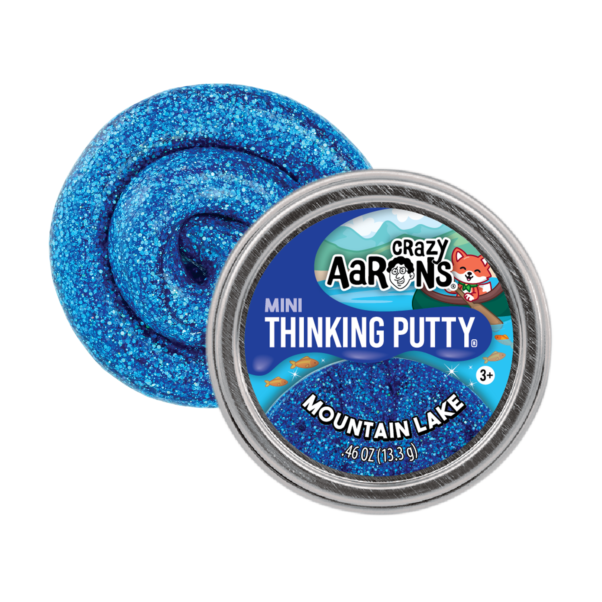 Crazy Aaron's Putty - Mountain Lake - 2" Mini Tin-Novelty-Crazy Aarons Putty-Yellow Springs Toy Company