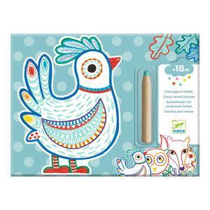 Forest Friends - Coloring-Arts & Humanities-Djeco-Yellow Springs Toy Company