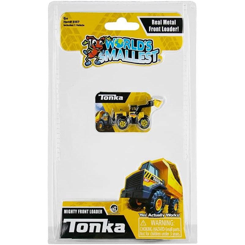 World&#39;s Smallest - Tonka Front Loader-Vehicles &amp; Transportation-Super Impulse-Yellow Springs Toy Company