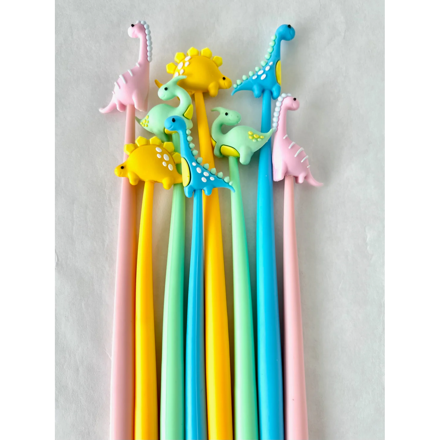 Gel Pen - Jurassic Dinosaur Wiggle Gel Pen-Stationery-BCMini-Yellow Springs Toy Company