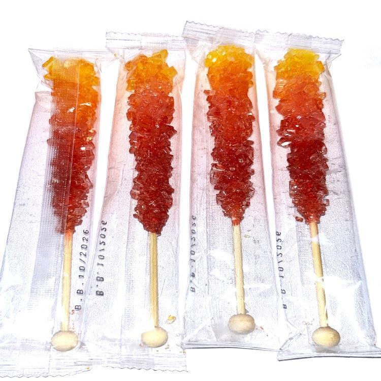 Cinn-a-rock Sweet Heat Rock Candy Sticks, 36ct Tub-Grandpa Joe's Candy Shop-Yellow Springs Toy Company