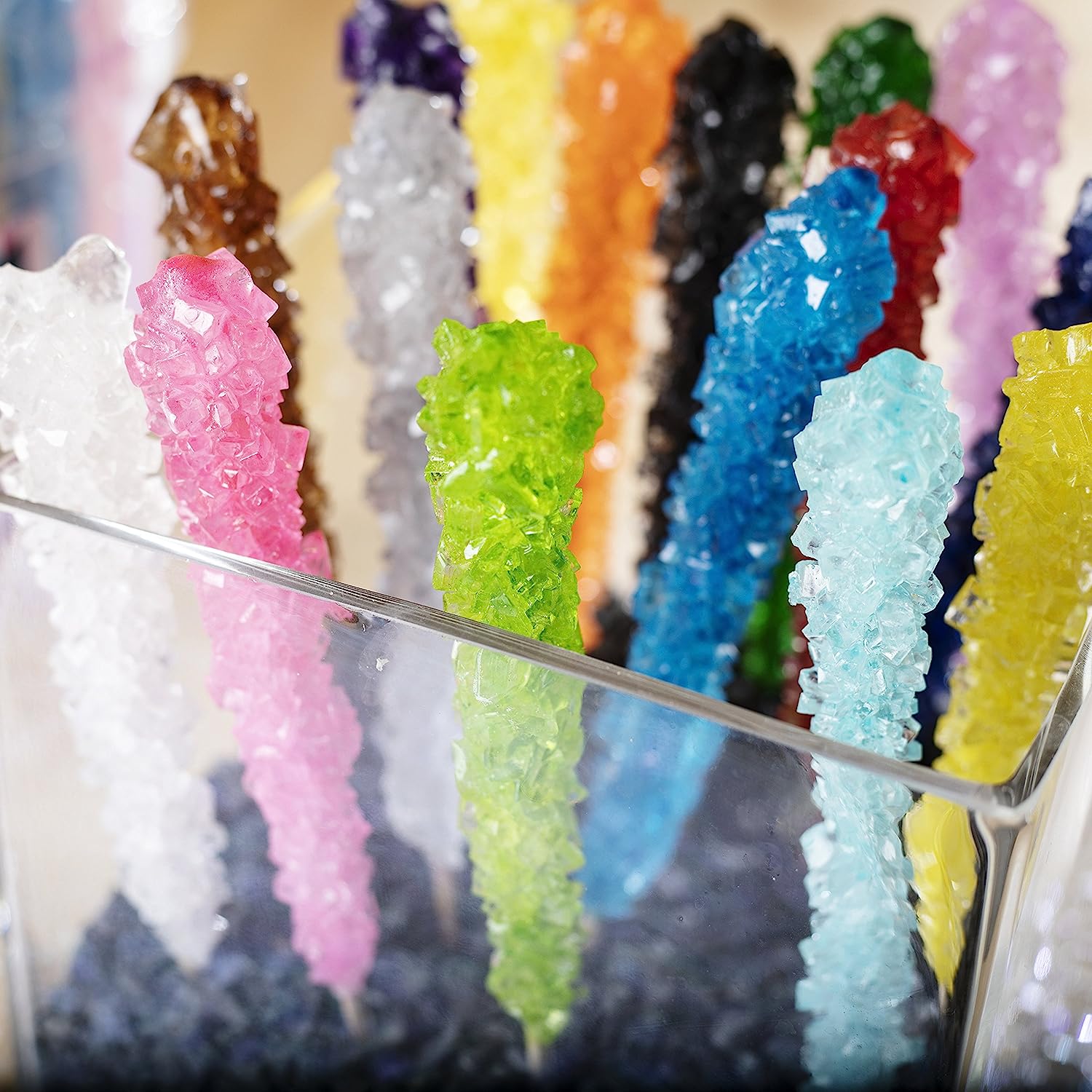 Rock Candy Sticks - Assorted, 0.8oz-Candy & Treats-Grandpa Joe's Candy Shop-Yellow Springs Toy Company