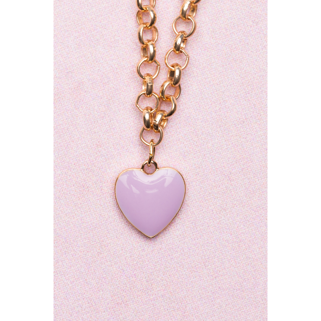 detail of purple heart